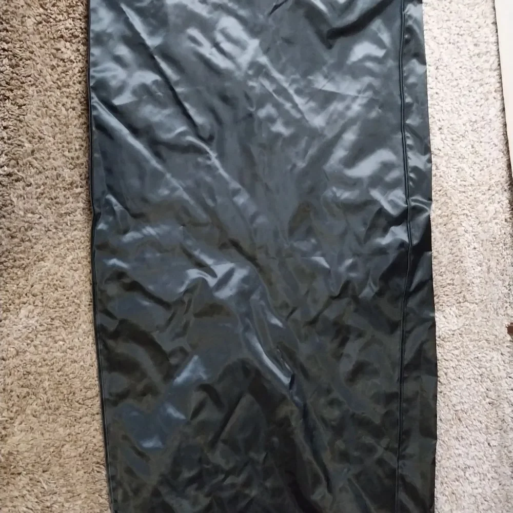 Black Garment Bag with Monogram